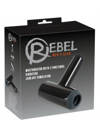 Черный мастурбатор с удобной ручкой Masturbator with 2 Functions - Orion - в Ельце купить с доставкой