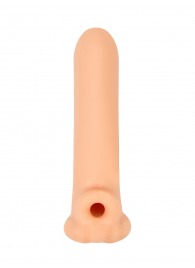 Телесный фаллоудлинитель Titan - 16,5 см. - Lola Games - в Ельце купить с доставкой