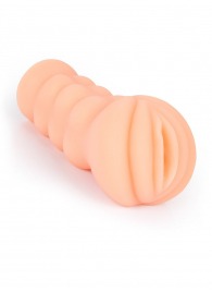 Телесный мастурбатор-вагина с эрекционными кольцами в комплекте - Sexy Girl - в Ельце купить с доставкой