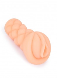 Телесный мастурбатор-вагина с вибропулей и эрекционными кольцами в комплекте - Sexy Girl - в Ельце купить с доставкой