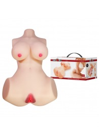 Мастурбатор-торс Aveline с 2 любовными тоннелями - Baile - в Ельце купить с доставкой
