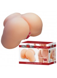 Телесный мастурбатор с 2 любовными отверстиями Olivia - Baile - в Ельце купить с доставкой