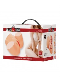 Телесный мастурбатор Liora с вибрацией - Baile - в Ельце купить с доставкой