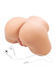 Телесный мастурбатор Olivia с 2 любовными отверстиями - Baile - в Ельце купить с доставкой