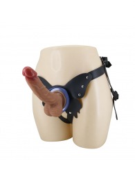 Поясной страпон Wells: трусики в форме бабочки и фаллоимитатор-насадка - Baile - купить с доставкой в Ельце