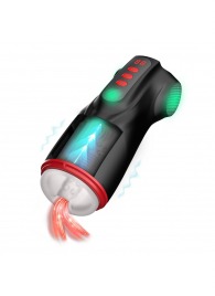 Интерактивный мастурбатор Raven с вакуумом, вибрацией и подсветкой - Shots Media BV - в Ельце купить с доставкой