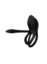 Черное эрекционное виброкольцо Bayek с пультом ДУ - Zalo - в Ельце купить с доставкой