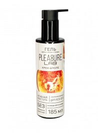 Съедобный лубрикант на водной основе Pleasure Lab с ароматом крем-брюле - 185 мл. - Pleasure Lab - купить с доставкой в Ельце