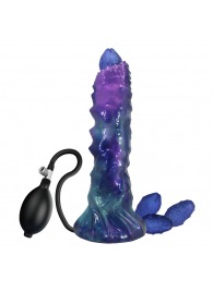 Фиолетовый яйцеродящий фаллоимитатор Duskwalker Sentinal на присоске - 22,4 см. - Baile - купить с доставкой в Ельце