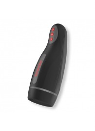 Черный автоматический мастурбатор с управлением через приложение - Oninder - в Ельце купить с доставкой