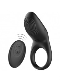 Черное эрекционное виброкольцо с пультом ДУ - Ibiza - в Ельце купить с доставкой