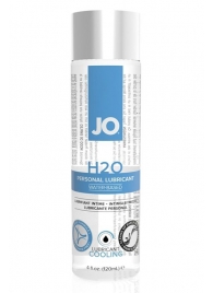 Охлаждающий лубрикант на водной основе JO Personal Lubricant H2O COOLING - 120 мл. - System JO - купить с доставкой в Ельце