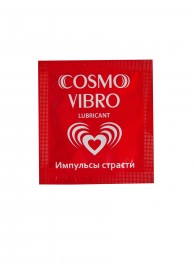 Пробник женского стимулирующего лубриканта на силиконовой основе Cosmo Vibro - 3 гр. - Биоритм - купить с доставкой в Ельце