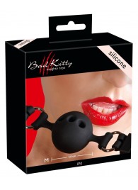 Средний силиконовый кляп-шар на регулируемых ремешках - Orion - купить с доставкой в Ельце