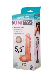 Фаллическая насадка Харнесс UNICOCK 5,5  - 17 см. - LOVETOY (А-Полимер) - купить с доставкой в Ельце