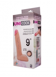 Фаллическая насадка Харнесс UNICOCK 9  - 24 см. - LOVETOY (А-Полимер) - купить с доставкой в Ельце