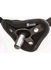 Вибрострапон с двумя насадками UniStrap - 18 и 18 см. - LOVETOY (А-Полимер) - купить с доставкой в Ельце