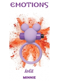 Сиреневое эрекционное виброколечко Emotions Minnie - Lola Games - в Ельце купить с доставкой