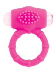 Розовое эрекционное виброкольцо A-toys - A-toys - в Ельце купить с доставкой