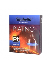 Стимулирующая насадка с усиками Platino  Вулкан - Sitabella - купить с доставкой в Ельце