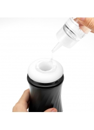 Мастурбатор с регулируемой плотностью обхвата Custom Strength CUP Twist Ripple - Tenga - в Ельце купить с доставкой