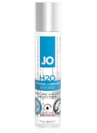 Возбуждающий лубрикант на водной основе JO Personal Lubricant H2O Warming - 30 мл. - System JO - купить с доставкой в Ельце