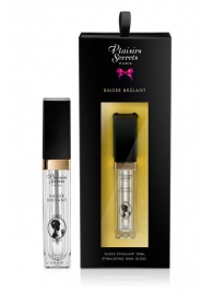 Стимулирующий блеск для губ Baiser Brulant Gloss Plaisirs Secrets - 7 мл. - Plaisir Secret - купить с доставкой в Ельце