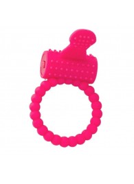 Розовое силиконовое виброкольцо A-toys - A-toys - в Ельце купить с доставкой