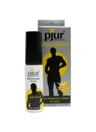 Пролонгирующий мужской спрей pjur SUPERHERO spray - 20 мл. - Pjur - купить с доставкой в Ельце