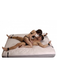 Бондаж для фиксации на кровати Frisky Bedroom Restraint Kit - XR Brands - купить с доставкой в Ельце