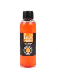 Массажное масло Eros exotic с ароматом персика - 75 мл. - Биоритм - купить с доставкой в Ельце