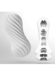 Мастурбатор FLEX Silky White с мягким рельефом - Tenga - в Ельце купить с доставкой