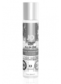 Массажный гель ALL-IN-ONE Massage Oil Sensual нейтральный - 30 мл. - System JO - купить с доставкой в Ельце