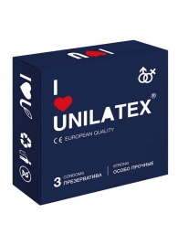 Ультрапрочные презервативы Unilatex Extra Strong - 3 шт. - Unilatex - купить с доставкой в Ельце