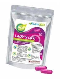 Возбуждающие капсулы Ladys Life - 2 капсулы (0,35 гр.) - SuperCaps - купить с доставкой в Ельце