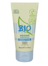 Органический лубрикант для чувствительной кожи Bio Sensitive - 50 мл. - HOT - купить с доставкой в Ельце
