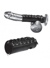 Сбруя на член на шнуровке 5  Cock Sheath - BlueLine - купить с доставкой в Ельце