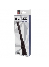 Чёрная плеть BLAZE WHIP BLACK - Dream Toys - купить с доставкой в Ельце