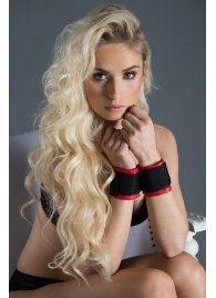 Полиуретановые манжеты для фиксации рук вместе Bound Together Wrist Restraints - Blush Novelties - купить с доставкой в Ельце