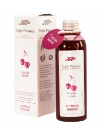 Эликсир Triple Pleasure  Горячая вишня  - 130 гр. - JULEJU - купить с доставкой в Ельце