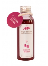 Эликсир Triple Pleasure  Горячая вишня  - 65 гр. - JULEJU - купить с доставкой в Ельце
