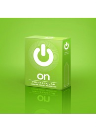 Цветные ароматизированные презервативы ON) Fruit   Color - 3 шт. - ON) - купить с доставкой в Ельце