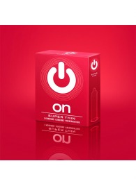 Супертонкие презервативы ON) Super Thin - 3 шт. - ON) - купить с доставкой в Ельце