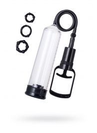 Вакуумная помпа A-toys с уплотнителем и эрекционными кольцами - A-toys - в Ельце купить с доставкой