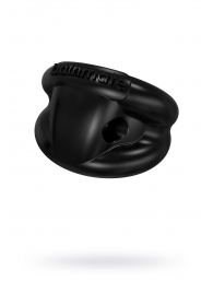 Чёрное эрекционное виброкольцо Strength - Bathmate - в Ельце купить с доставкой