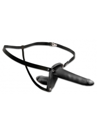 Женский страпон с вагинальной пробкой Double Penetrix Strap-on - 15 см. - Pipedream - купить с доставкой в Ельце