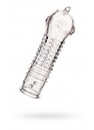 Прозрачная закрытая насадка на пенис TOYFA A-Toys - 14,7 см. - A-toys - в Ельце купить с доставкой