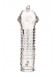 Прозрачная закрытая насадка на пенис TOYFA A-Toys - 14,7 см. - A-toys - в Ельце купить с доставкой