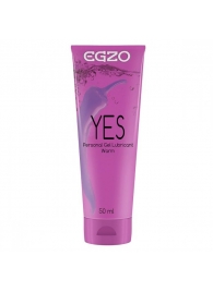 Согревающий лубрикант на водной основе Egzo Yes - 50 мл. - EGZO - купить с доставкой в Ельце