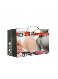 Вагина и попка с вибрацией CRAZY BULL - Baile - в Ельце купить с доставкой